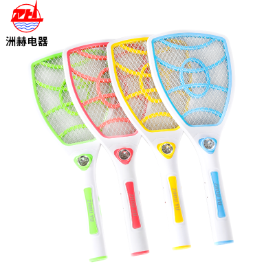 wholesale direct rechargeable LED light multi-functional 18650 lithium electric mosquito swatting mosquito swatting