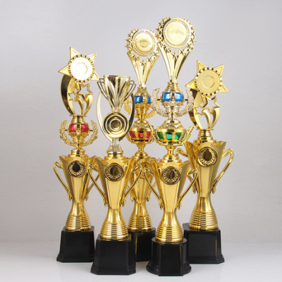 New special price metal plastic cup wholesale school parent-child sports games company competition lettering cup custom
