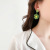 Korea east door spring new small Daisy pure and fresh flowers sweet girl super fairy sen system temperament earrings