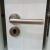 Home Decorative Fission Lock Handle Lever Door Handle Sets Stainless Steel Door Handle