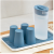 Japanese plastic cold water bottle with lid summer juice cup Nordic large capacity household water cup cold water bottle