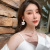 Korea east door spring new small Daisy pure and fresh flowers sweet girl super fairy sen system temperament earrings