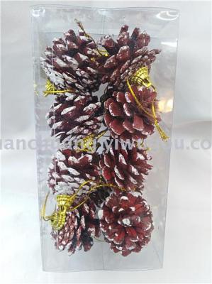 Christmas Christmas with pine cones