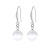 Pearl Earrings Short Korean Temperament 925 Sterling Silver Pearl Earrings Women Simple All-Match Earrings Anti-Allergy Wholesale