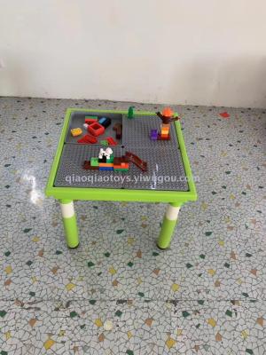 Plastic patchwork table set wood table sand table water table