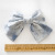 Japan and South Korea version of the new tie-dye bowknot Spring clip Ladies dish hair 10 cm knot Fabric hairpin wholesale