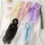 MIZI Three-State Seersucker Large Ribbon Hair Ring Thin 2020 Spring and Summer Colorful Large Intestine Ring Hair Accessories
