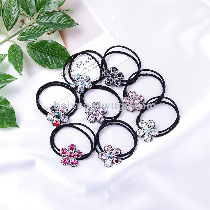 皮筋满钻发绳韩国小清新森女系发圈头绳扎头发ins百搭皮筋头饰