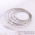 925 Sterling Silver round Ring Earrings Women's Korean-Style Exaggerated Personalized Fashion Big Ear Ring Simple round Ring Earrings round