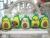 Avocado key chain pendant cartoon avocado key ring wholesale animation avocado key ring factory direct sales