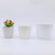 P002 light circle weight and foam simulation flower pot plastic flower pot