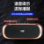 New T26 private mode wireless bluetooth speaker creative double horn double bass electroplating card outdoor convenient gift