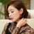 2020 New Trendy Morandi Series Temperamental Earrings Trendy Earrings Korean Ear Pieces Female Online Influencer Simple Multi-Color Earrings