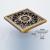 European-style antique deodorant floor drain toilet full copper relief pattern bathroom square floor drain cover