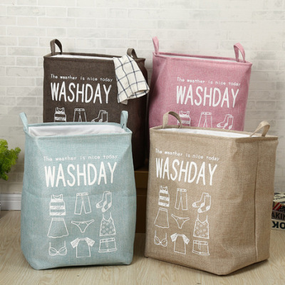 Household linen art dirty clothes basket dirty clothes basket toys clothing storage basket bucket laundry basket manufacturers wholesale