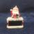 For a number of Christmas gifts Christmas tree Santa gifts ceramic LED Santa toy car