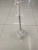 Toilet brush set with base stainless steel handle toilet brush set with household bathroom cleaning toilet brush