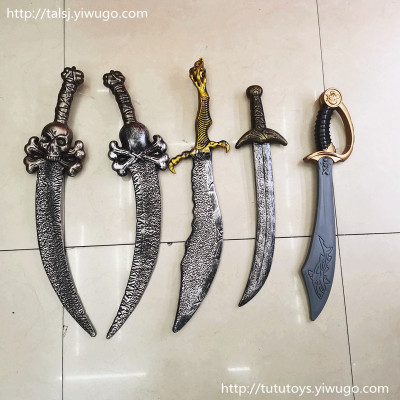 Pirate knife series toy plastic knife gauntlet machete dagger dagger pirate role-playing props
