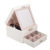 European-Style PU Leather Jewelry Box Simple Double-Layer Jewelry Storage Box Earring Ring Creative Jewelry Box Wholesale