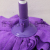 Dry and wet dual use purple towelling cloth mop do not shed hair household absorbent mop head wood floor mop