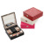 Cosmetic Case Customized Simple Solid Color Wooden Jewelry Box Creative Cosmetic Box Jewelry Storage Box Wholesale