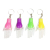 Manufacturers direct flash toys novel 2-color hand key chain pendant wholesale