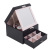 European-Style PU Leather Jewelry Box Simple Double-Layer Jewelry Storage Box Earring Ring Creative Jewelry Box Wholesale