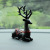 Ping an yi lu automobile decoration lovely deer resin central console decoration accessories car creative interior accessories wholesale