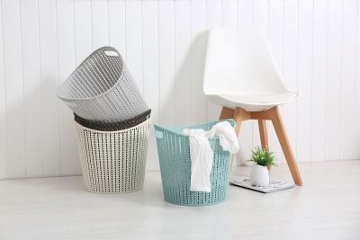 Laundry basket Laundry basket Nordic clothes frame rattan woven bucket and basket basket