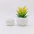 P010 weight with foam plastic flowerpot simulation flower pot