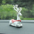 Ping an yi lu automobile decoration lovely deer resin central console decoration accessories car creative interior accessories wholesale