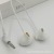 New 3.5 connector elbow pin headphone stereo double bass phone headphone android apple universal headphone