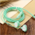 Hd-103 new jx series super bass voice phone earphone real brass ring speaker sound high elastic wire