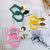 Geometric Spring and summer spray paint Color girl Toddler Manufacturers Direct Earrings