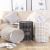 Cross-Border Hot Selling Foldable Storage Bucket Cotton Linen Laundry Basket Simple Fabric Waterproof Storage Basket Bathroom Dirty Clothes Basket