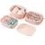 F02-810 Plastic compartments underwear storage box Bra underwear socks storage box underwear storage box