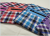 Home cotton zipper pocket check apron can be customized logo kitchen advertising fashion apron