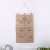 Factory Direct Sales Cotton and Linen Fabric Storage Bag Multi-Layer Multi-Mouth Buggy Bag Wall Hanging Decoration Type 5 Pockets Hessian Cloth Storage Bag