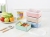 Wheat Straw Lunch Box Microwave Bento Box Sealed Lunch Box Rectangular Storage Box Wheat Flavor Crisper