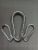Supply safety spring hook safety climbing fastener stainless steel spring hook connecting ring 5 * 50