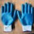 Labor Protection Ding Qing Gloves Foam Gloves Wear-Resistant Dipping Non-Slip Latex PVC Nitrile Glove Working Labor Protection Supplies