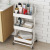 New beauty salon rack mobile simple kitchen shelves bathroom trolley living room receiving trolleys