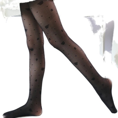  summer tights for girls with anti-stripping pantyhose for children with cute jacquard butterfly anti-mosquito stockings