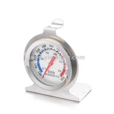 J-3 Stainless Steel Oven Thermometer Pointer Type Sitting Can Be Directly Connected to Oven for Use 50-300 Degrees
