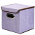 Storage box cotton and linen storage box household storage  with lid storage cabinet folding storage box storage box