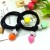 Korean Style Diamond-Embedded Knotted Hair Ring Red Bead Tapered Rubber Band Hairtie Stall Boutique Headdress Wholesale