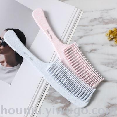 Creative European and American wave teeth salon comb styling care makeup comb large dense teeth long hair comb