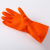 New acid and alkali resistant industrial gloves natural light latex labor protection cleaning household gloves wholesale 100g