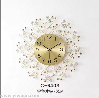 Clock Wall Clock Living Room Creative European Mute Modern Minimalist Pocket Watch Living Room Personality Creative Fashion Majestic Clock