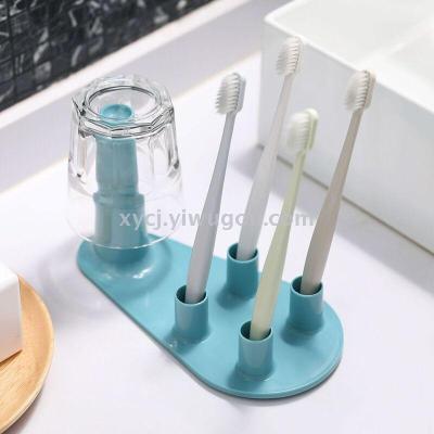 Creative toothbrush rack